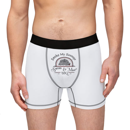 “Smoke My Sausage” Funny Men's Boxers