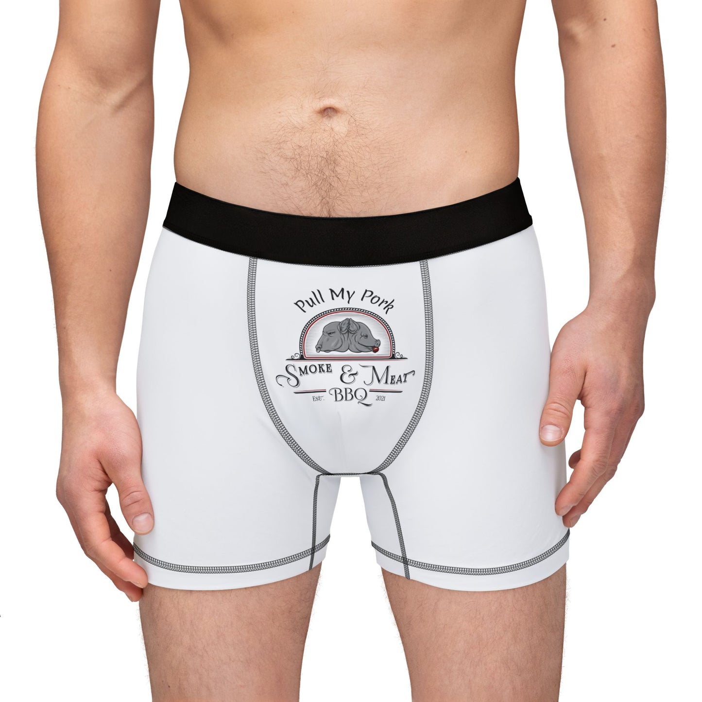 “Pull My Pork” Funny Men's Boxers