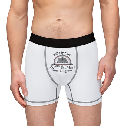 “Pull My Pork” Funny Men's Boxers