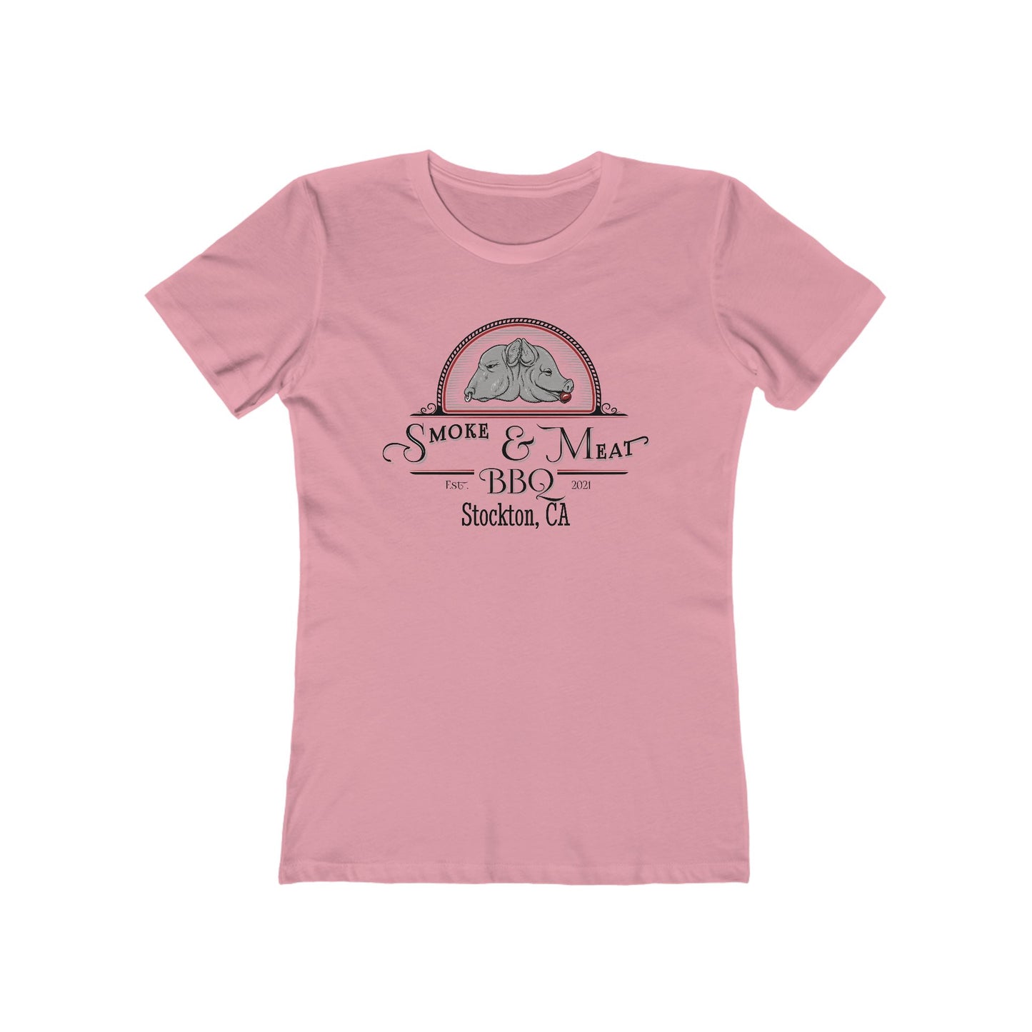 Smoke & Meat BBQ Tee for Women - customizable