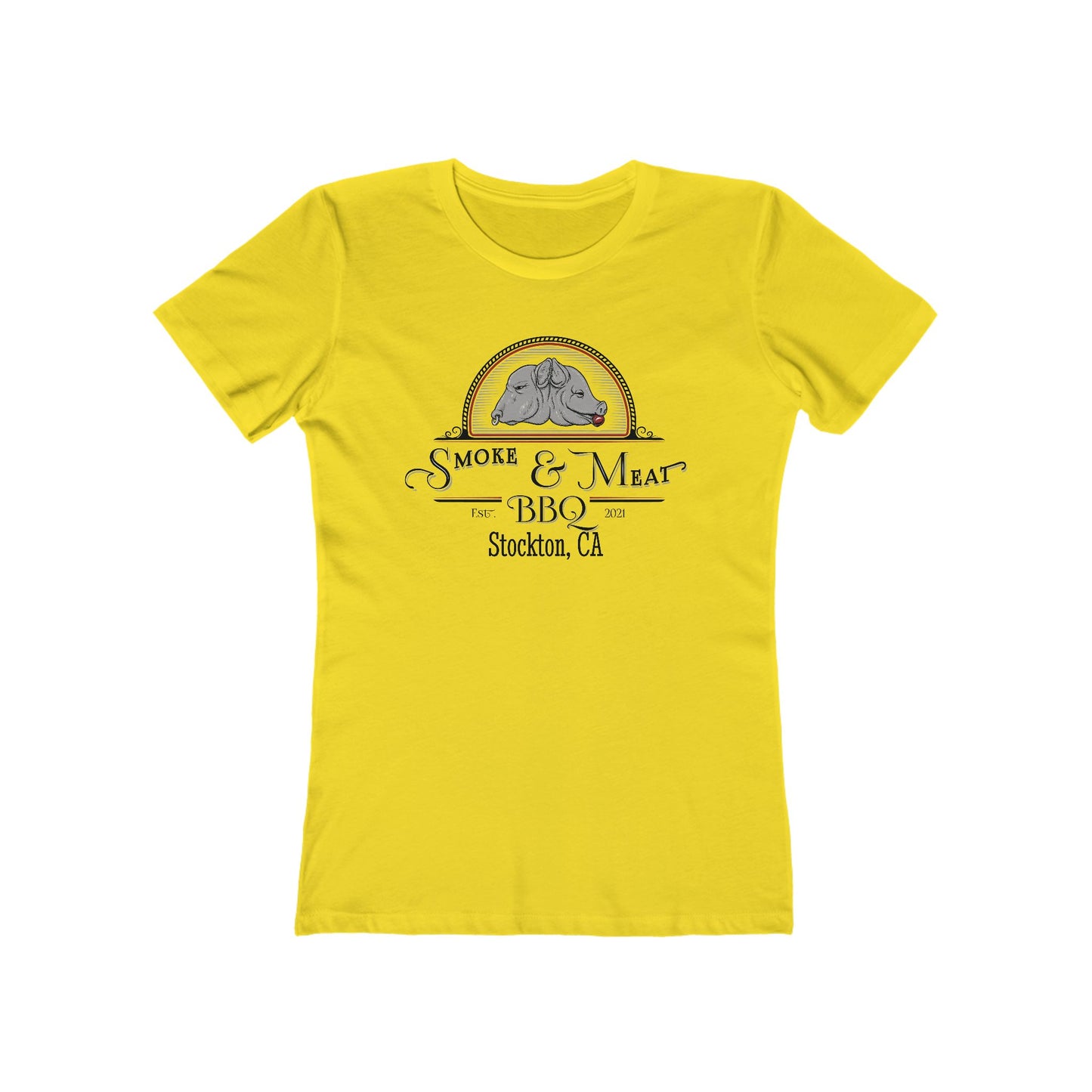 Smoke & Meat BBQ Tee for Women - customizable
