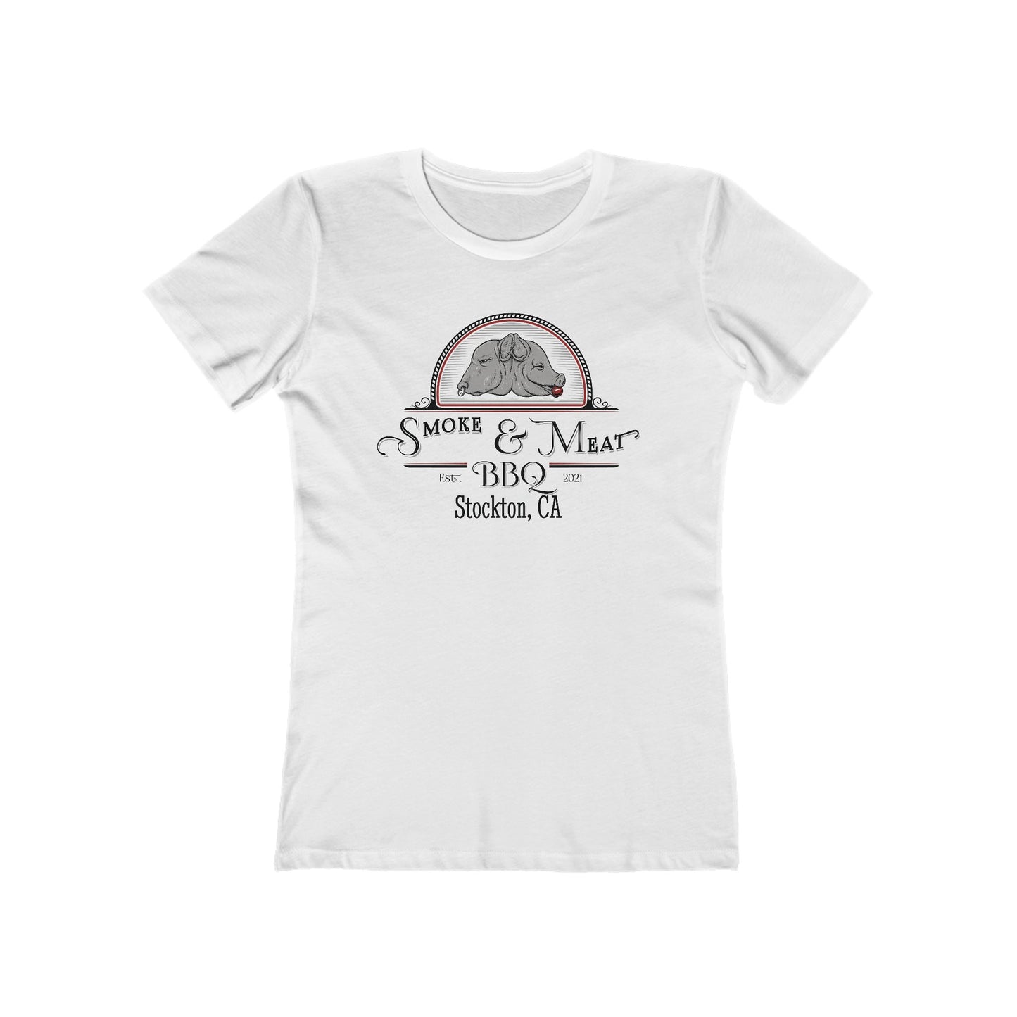 Smoke & Meat BBQ Tee for Women - customizable