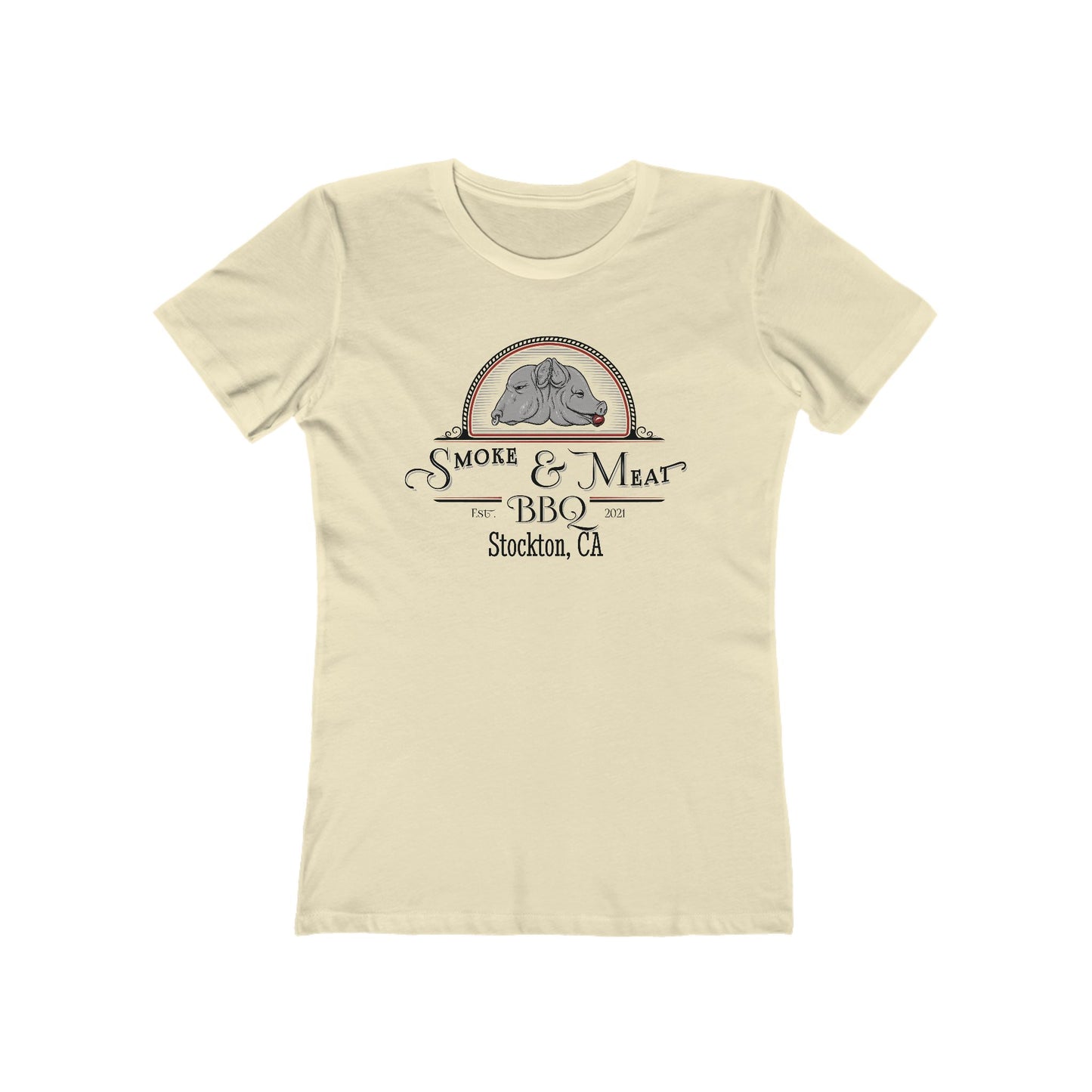 Smoke & Meat BBQ Tee for Women - customizable