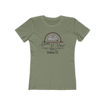 Smoke & Meat BBQ Tee for Women - customizable