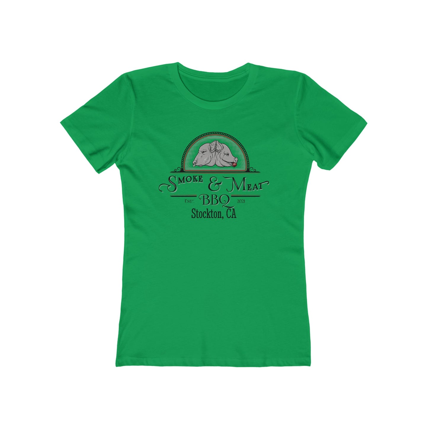 Smoke & Meat BBQ Tee for Women - customizable