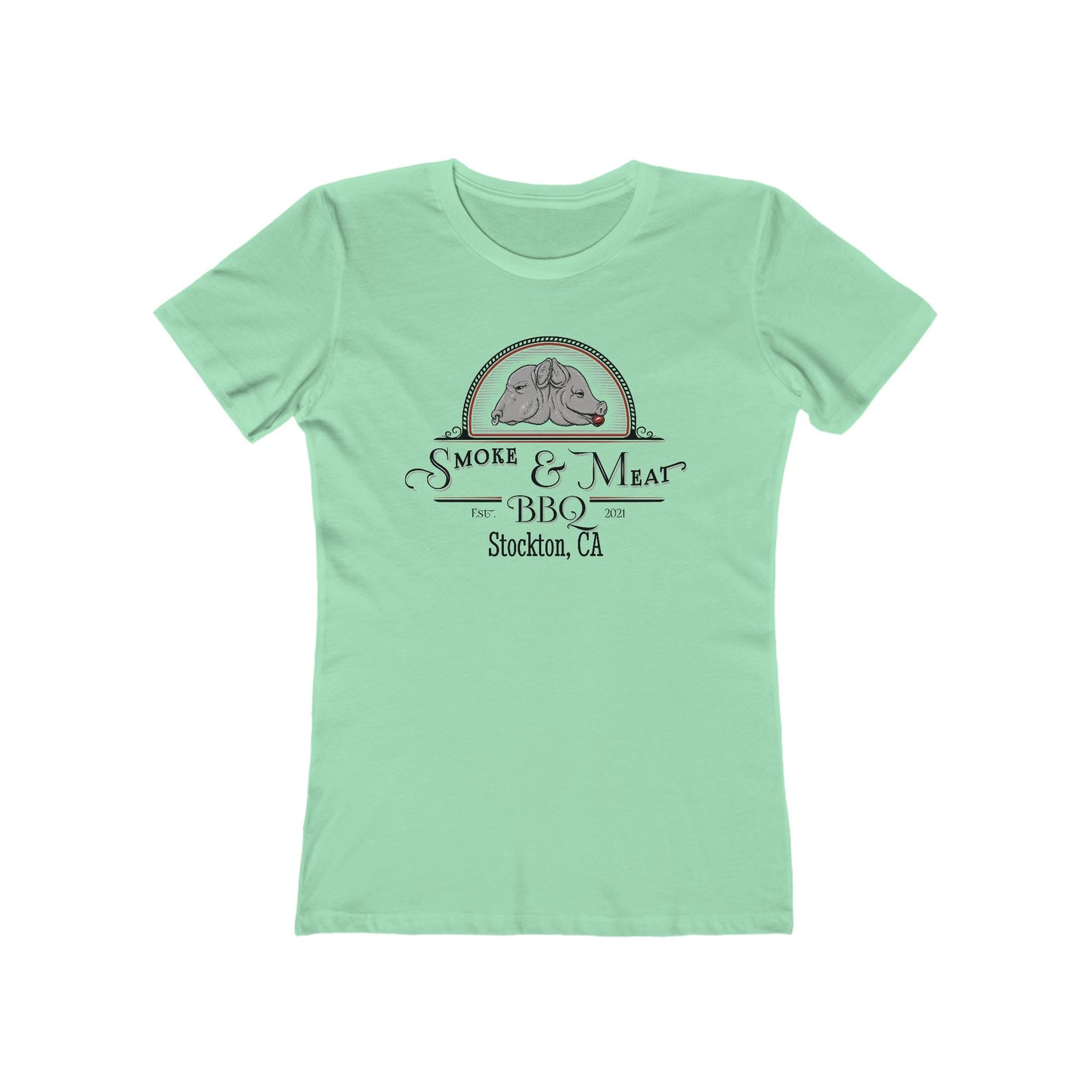 Smoke & Meat BBQ Tee for Women - customizable