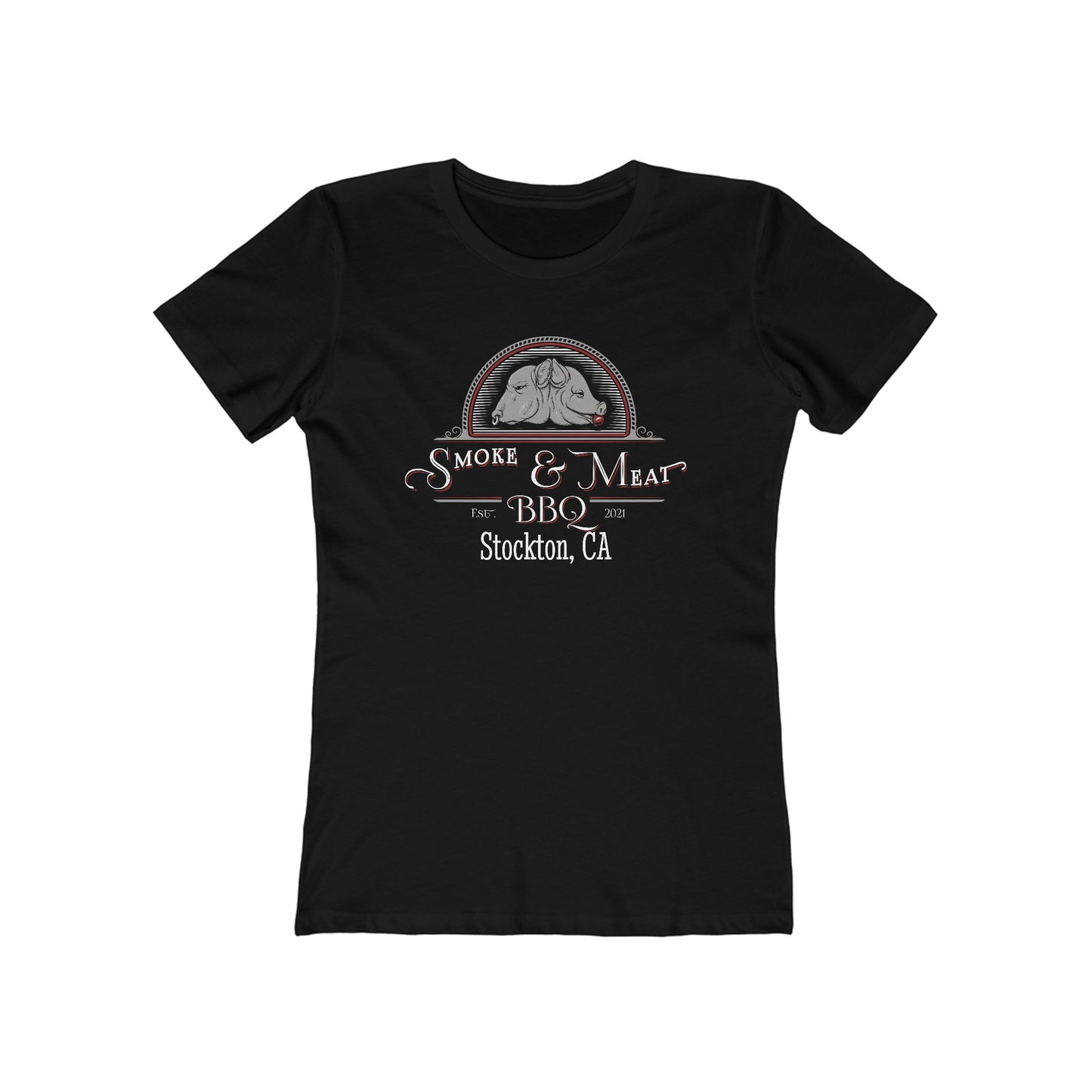 Smoke & Meat BBQ Tee for Women - customizable