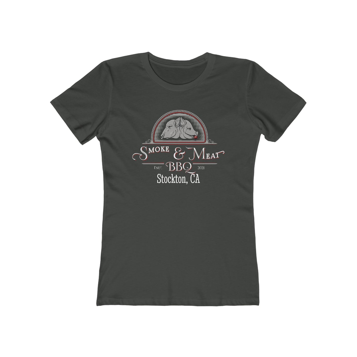 Smoke & Meat BBQ Tee for Women - customizable